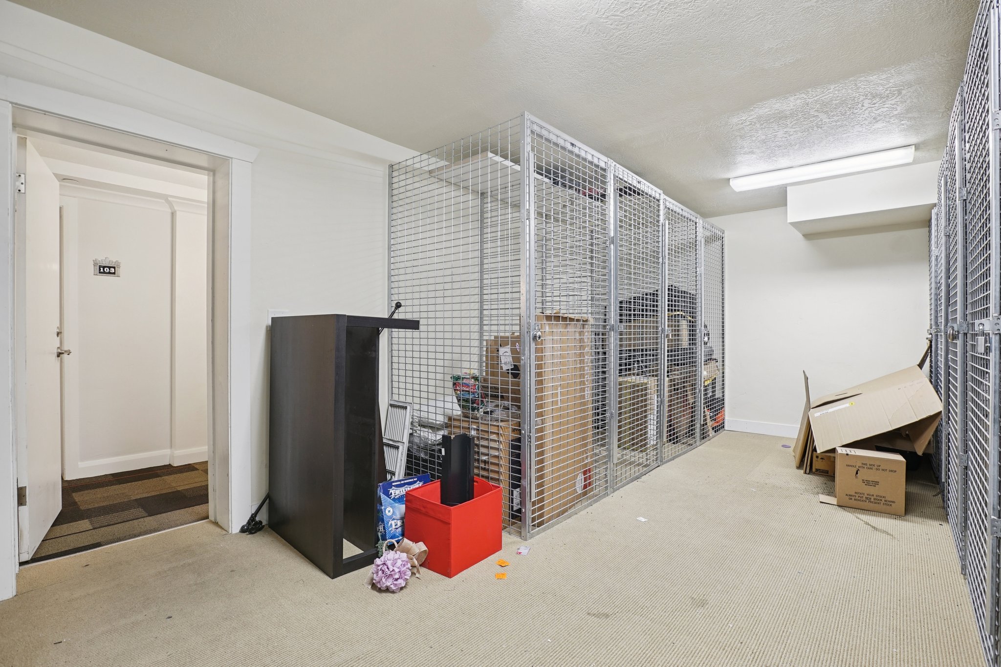 View of storage