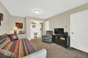 Third bedroom or office with main-floor laundry