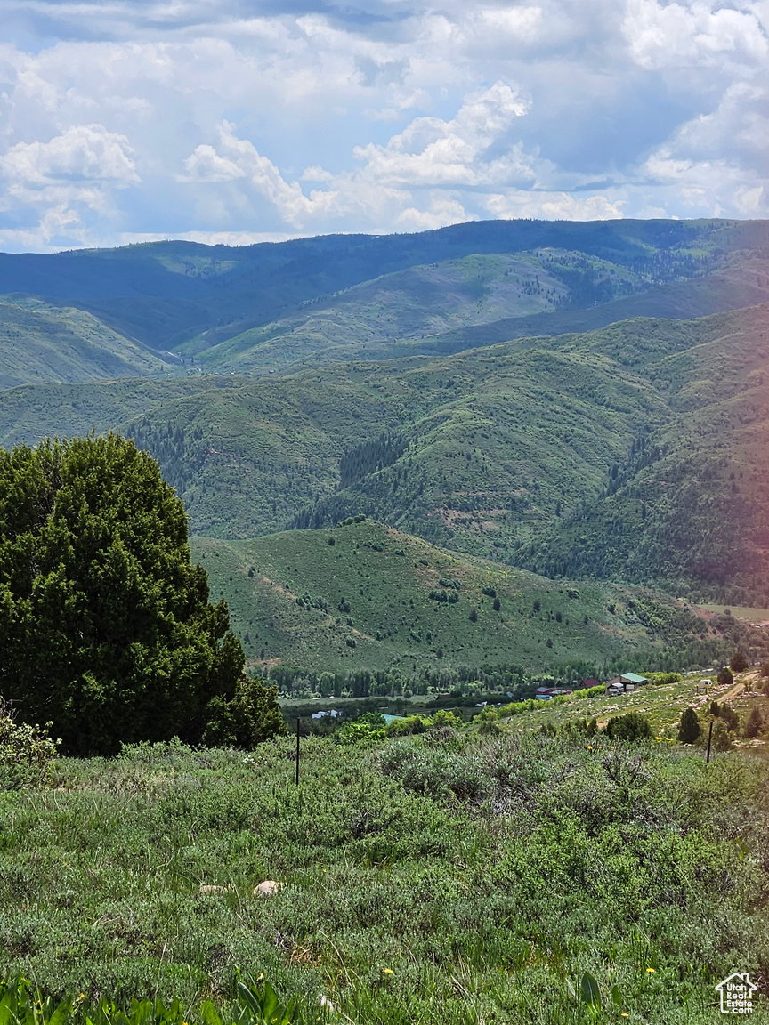View of mountain backdrop