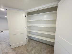 View of closet