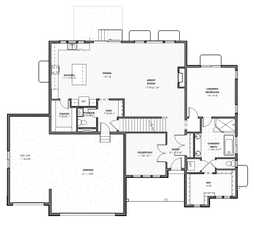 View of home floor plan