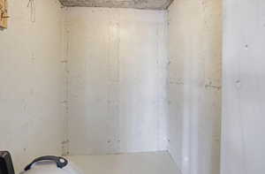 Under porch storage area