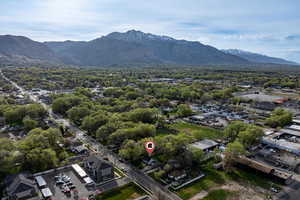 Bird's eye view of mountains