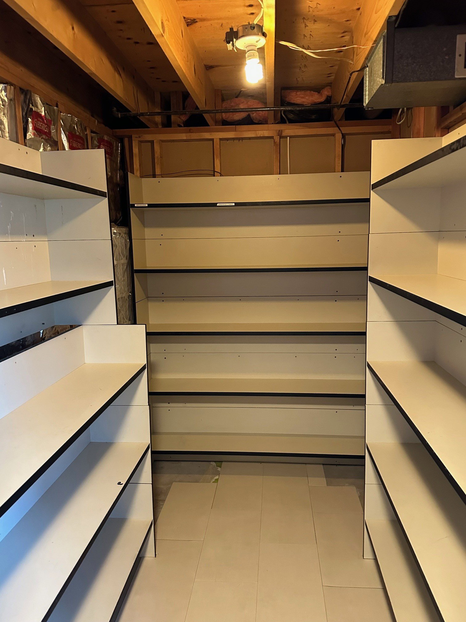 View of storage