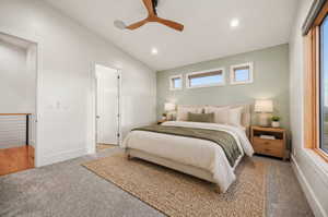 Virtually Staged Owner's bedroom