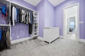 Owner's bedroom walk in closet