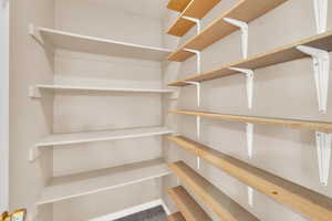 View of storage area