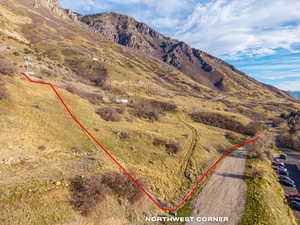 View of mountain backdrop