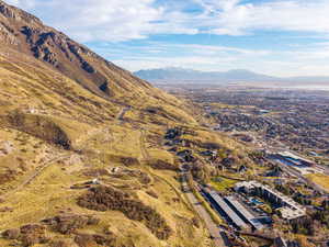 View of mountain background