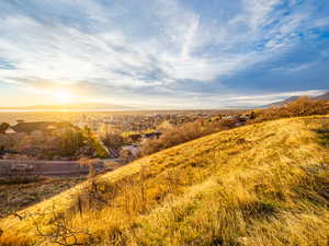 View of mountain backdrop