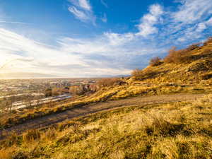 View of mountain backdrop
