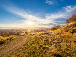 View of road featuring a mountain view