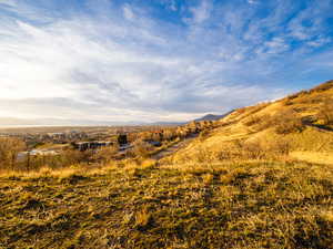 View of mountain background