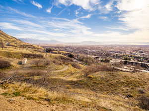 View of mountain background