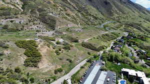 Bird's eye view of mountains