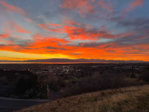 View of mountain background