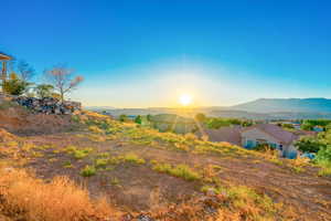 View of mountain background