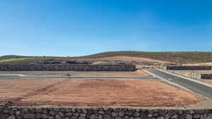 View of mountain background