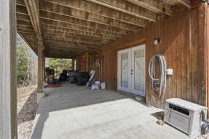 View of patio / terrace with french doors