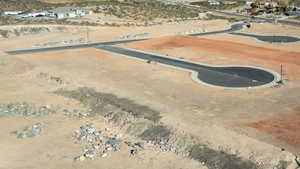 Aerial view of property and surrounding area