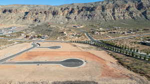 View of property location featuring rural landscape and a mountain backdrop
