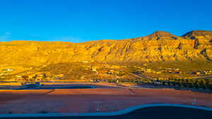 View of mountain background