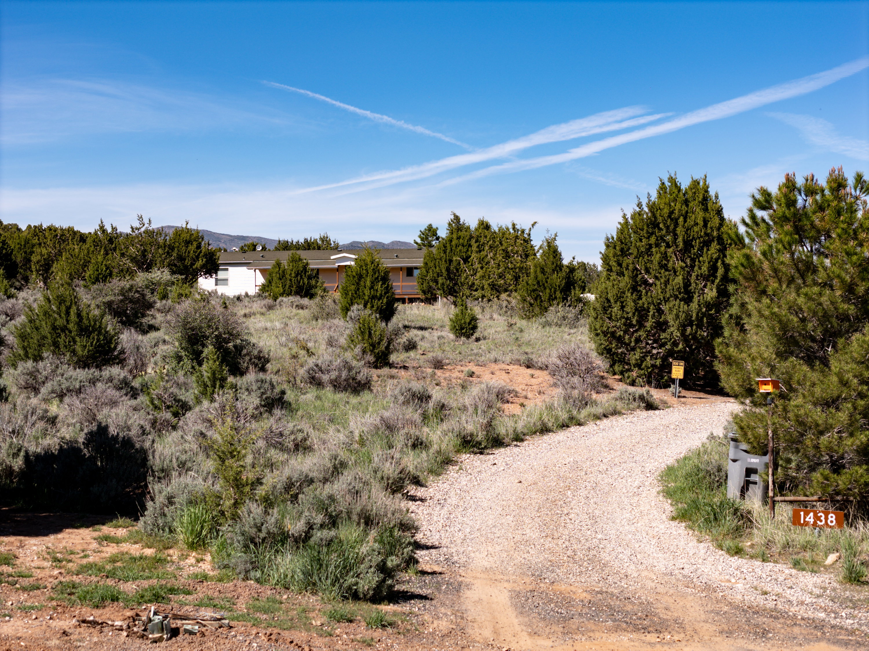 View of dirt / gravel road