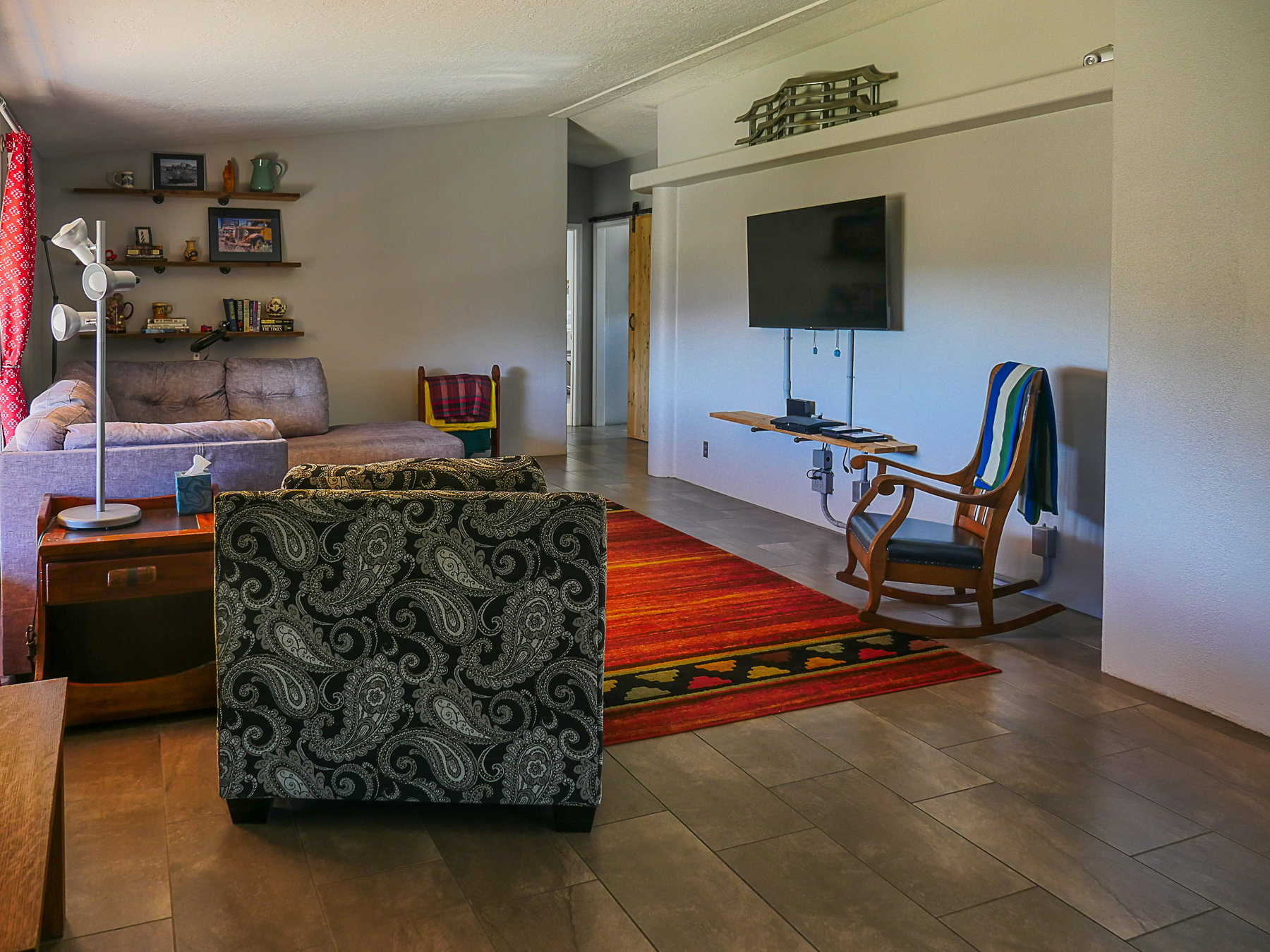 View of living room