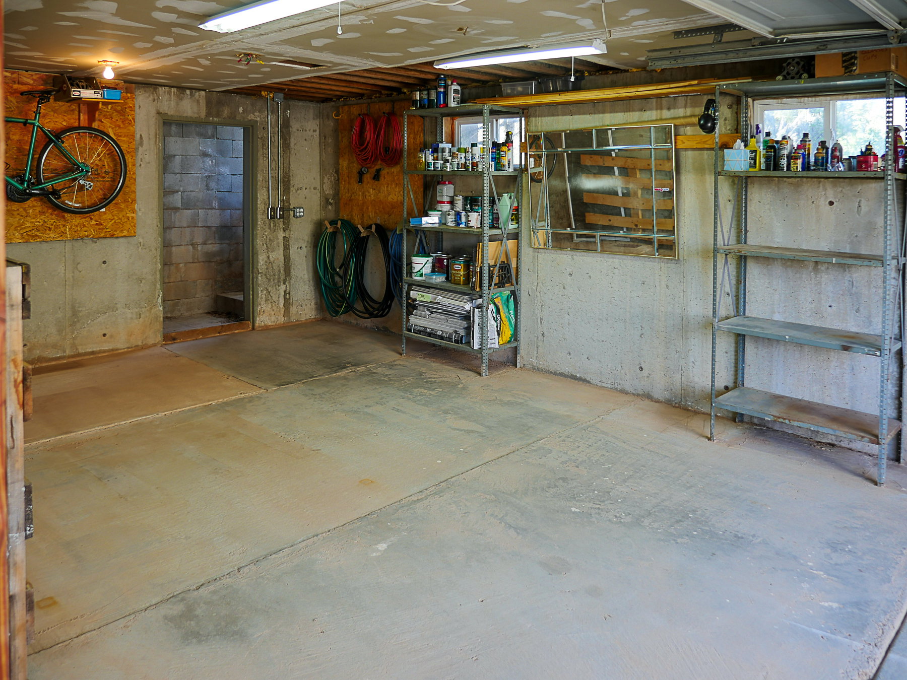 View of basement