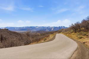 View of mountain backdrop