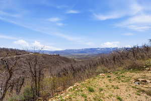View of mountain backdrop