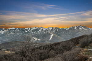 View of mountain backdrop