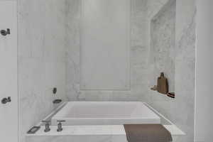 Bathroom with a bath