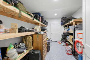 View of storage