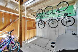 View of storage area