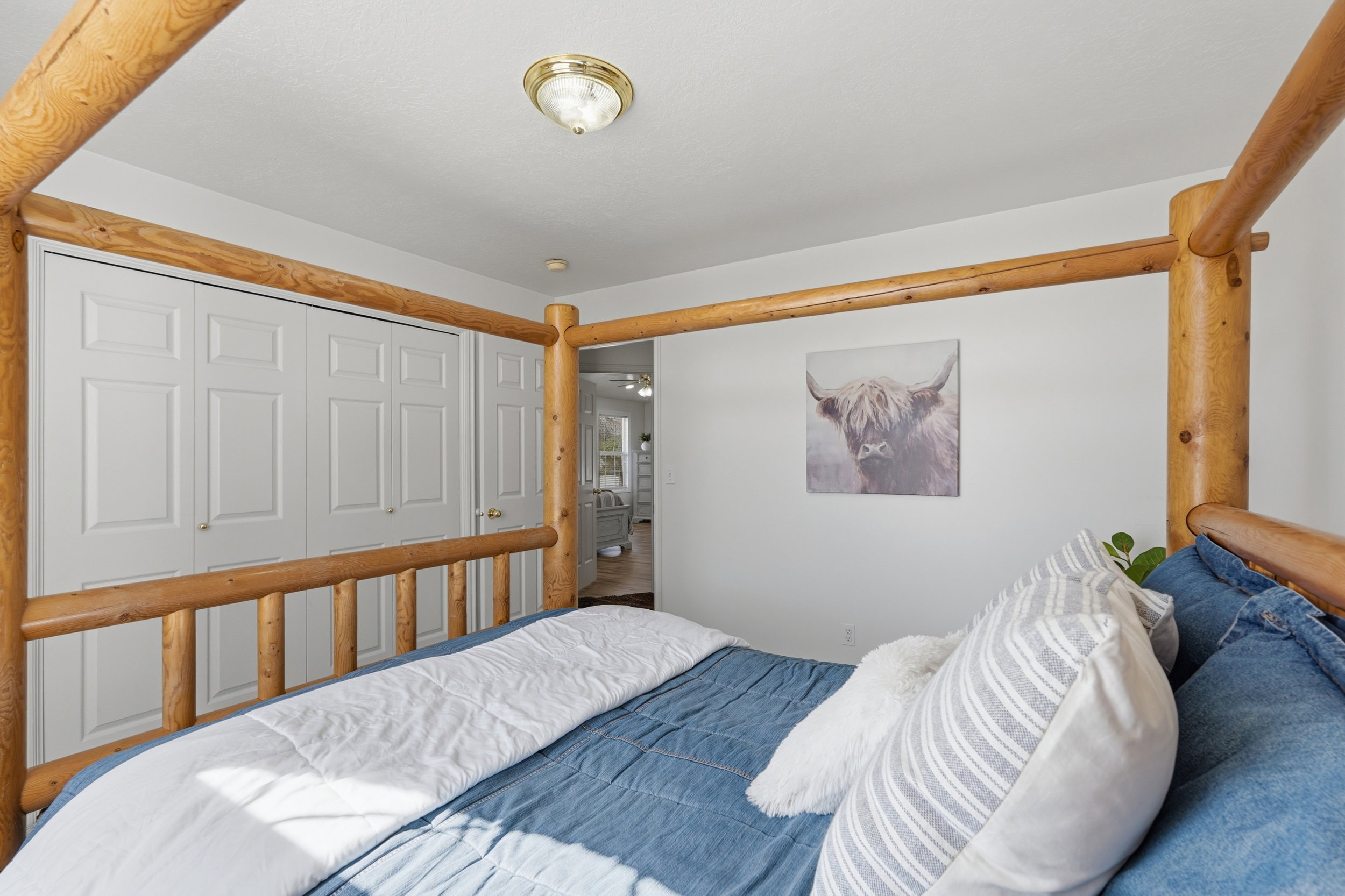 Bedroom featuring a closet