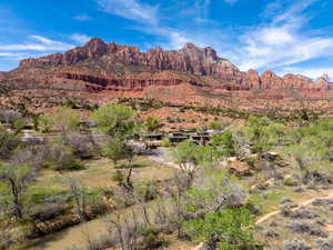 View of mountain backdrop