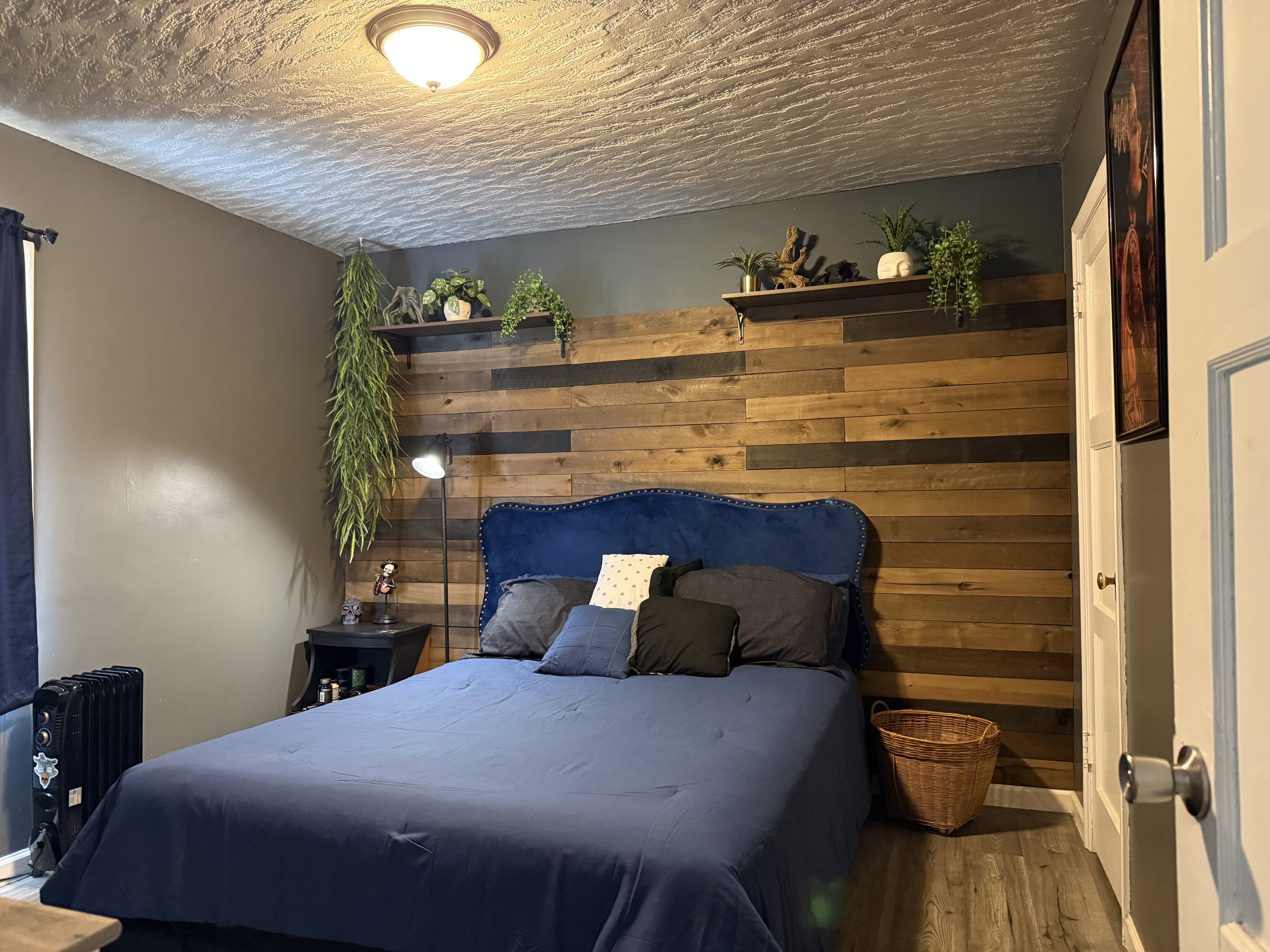 Bedroom featuring wood finished floors