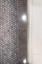 Detailed view of a shower