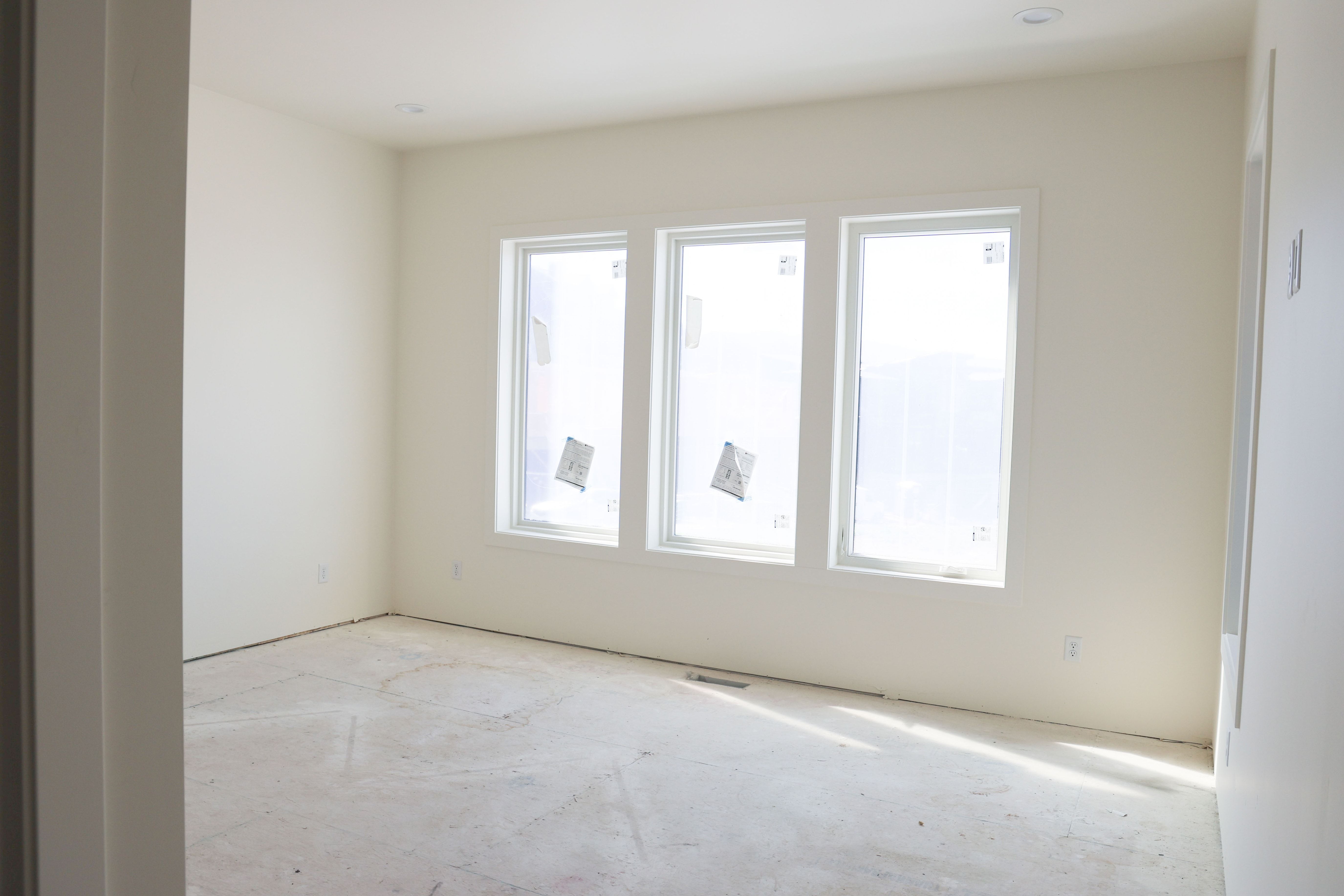 View of spare room