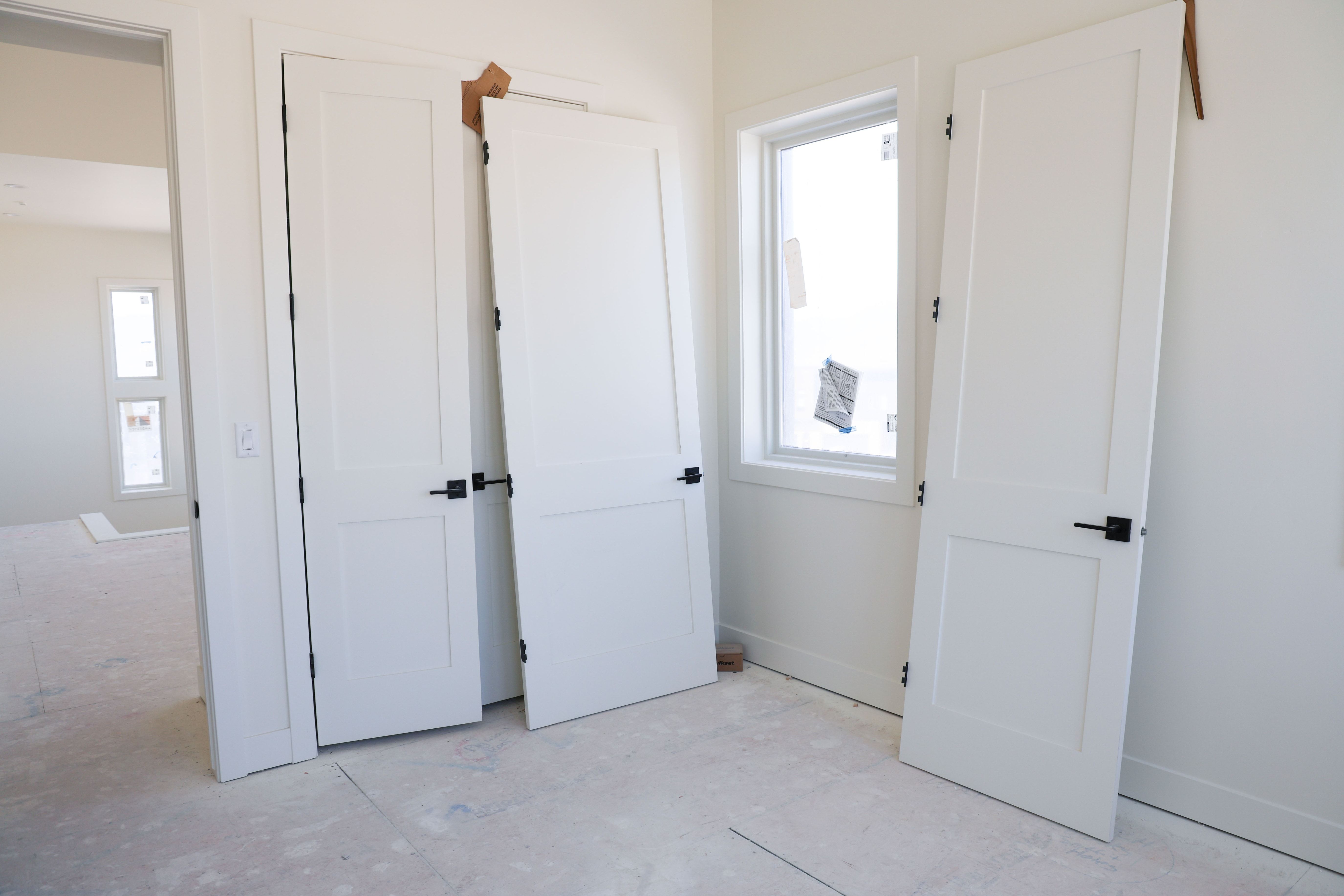 Unfurnished bedroom featuring baseboards