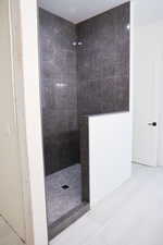 Full bathroom with a walk in shower