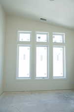 Empty room featuring healthy amount of natural light