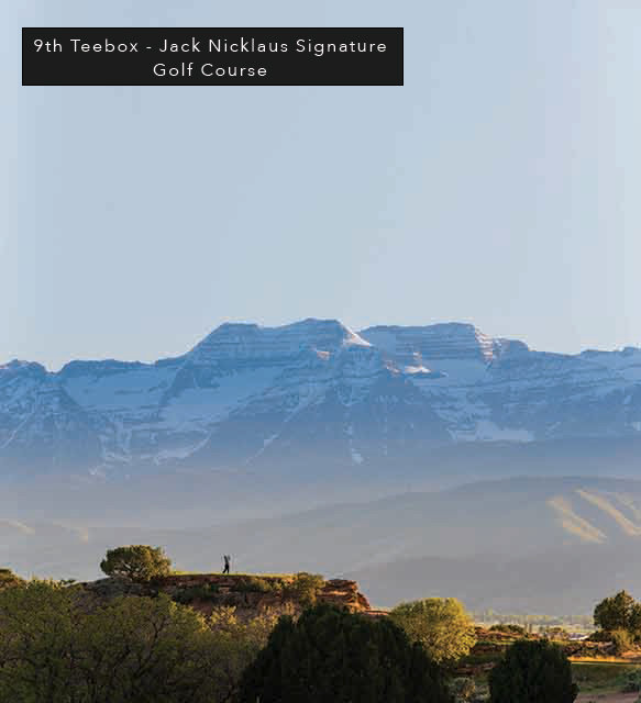 View of mountain backdrop