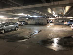 View of parking deck