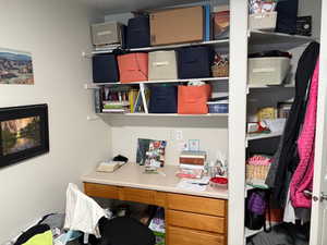 Office with built in study area