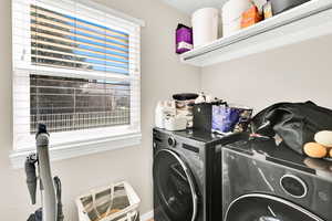 Laundry is on the main floor