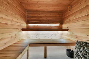 Installed with a vapor and heat shield layer for efficiency and to protect surrounding foundation