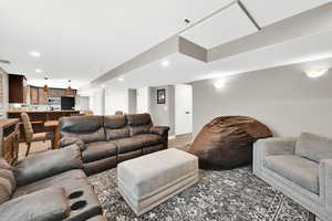 Downstairs living room