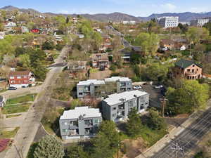Aerial view of mountains